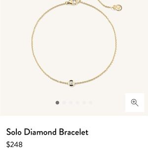 Mejuri diamond bracelet